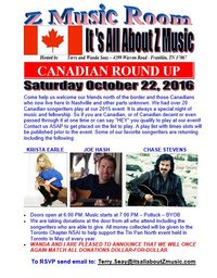 All Canadian Songwriter Benefit