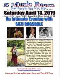 An Intimate Evening with Suzi Ragsdale