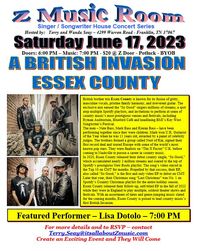 Essex County w/Lisa Dotolo