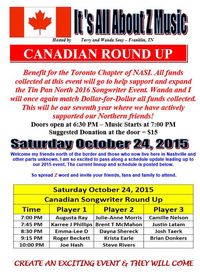 Canadian Round Up Benefit for NSAI Toronto