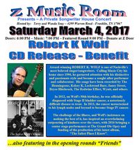 Robert K Wolf - CD Release / Benefit