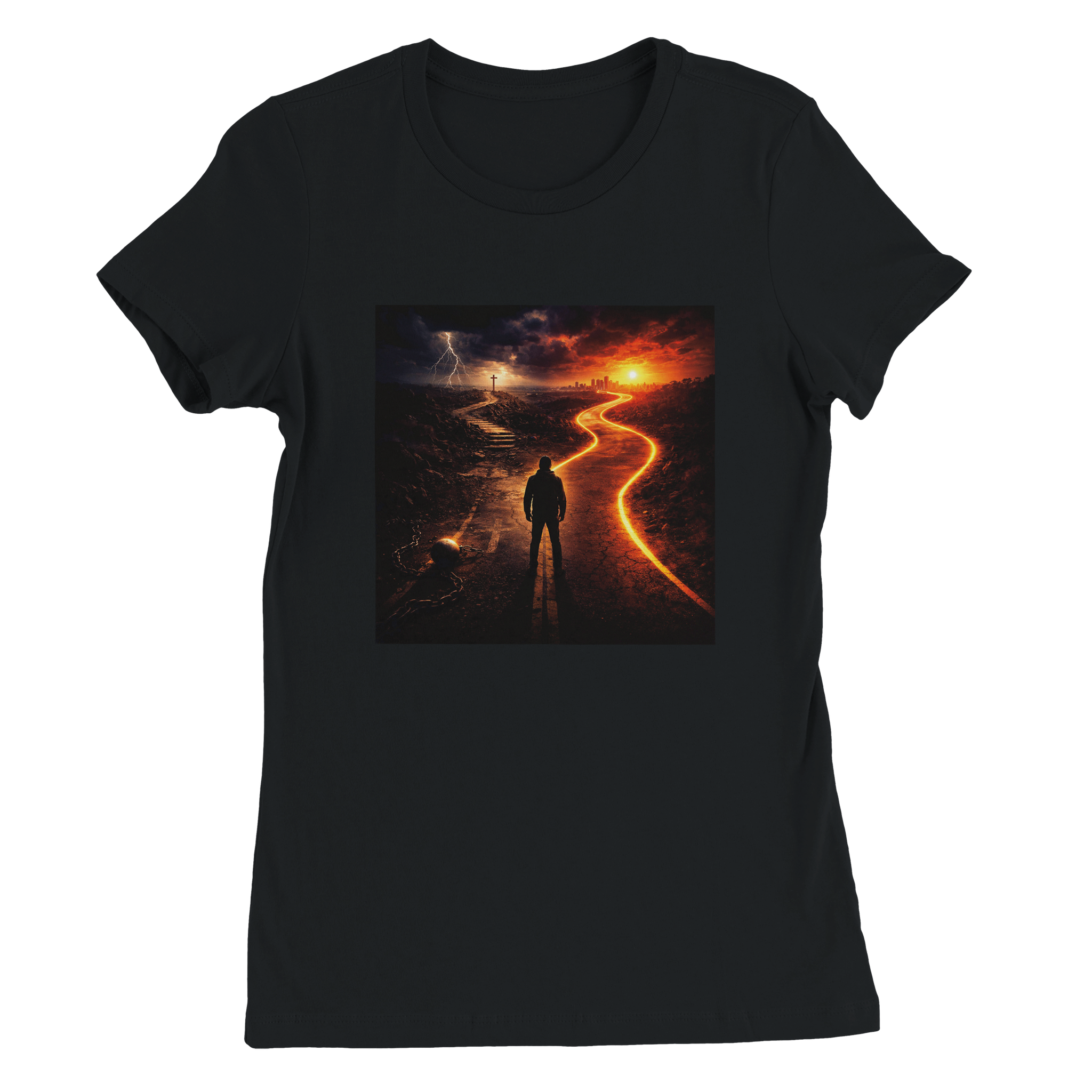 Which Road - Women&rsquo;s Cut T-Shirt