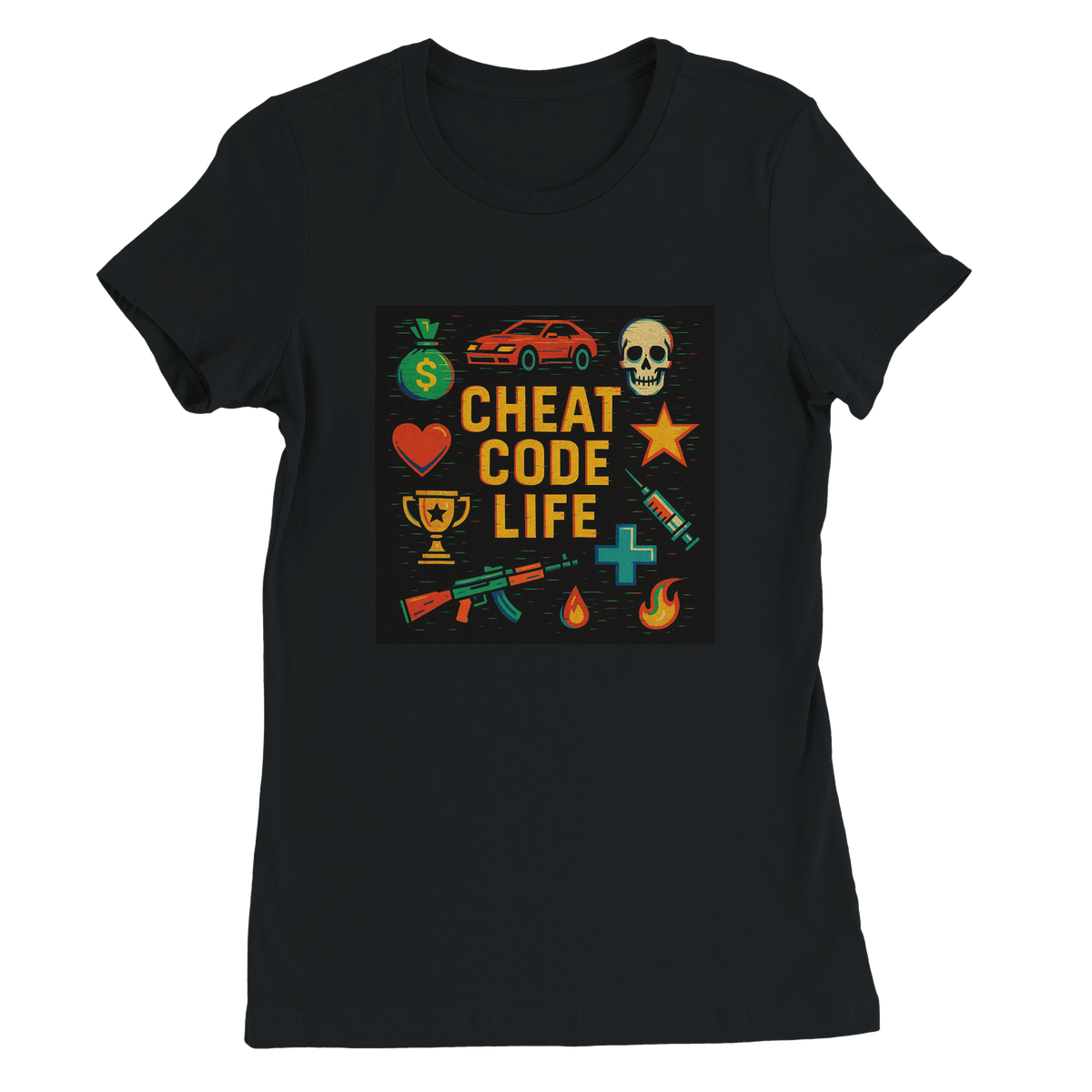Cheat Code Life - Women’s Cut T-Shirt