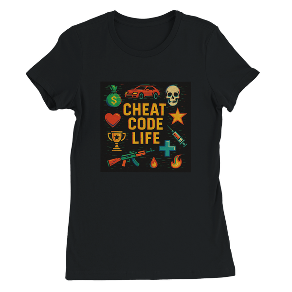 Cheat Code Life - Women’s Cut T-Shirt