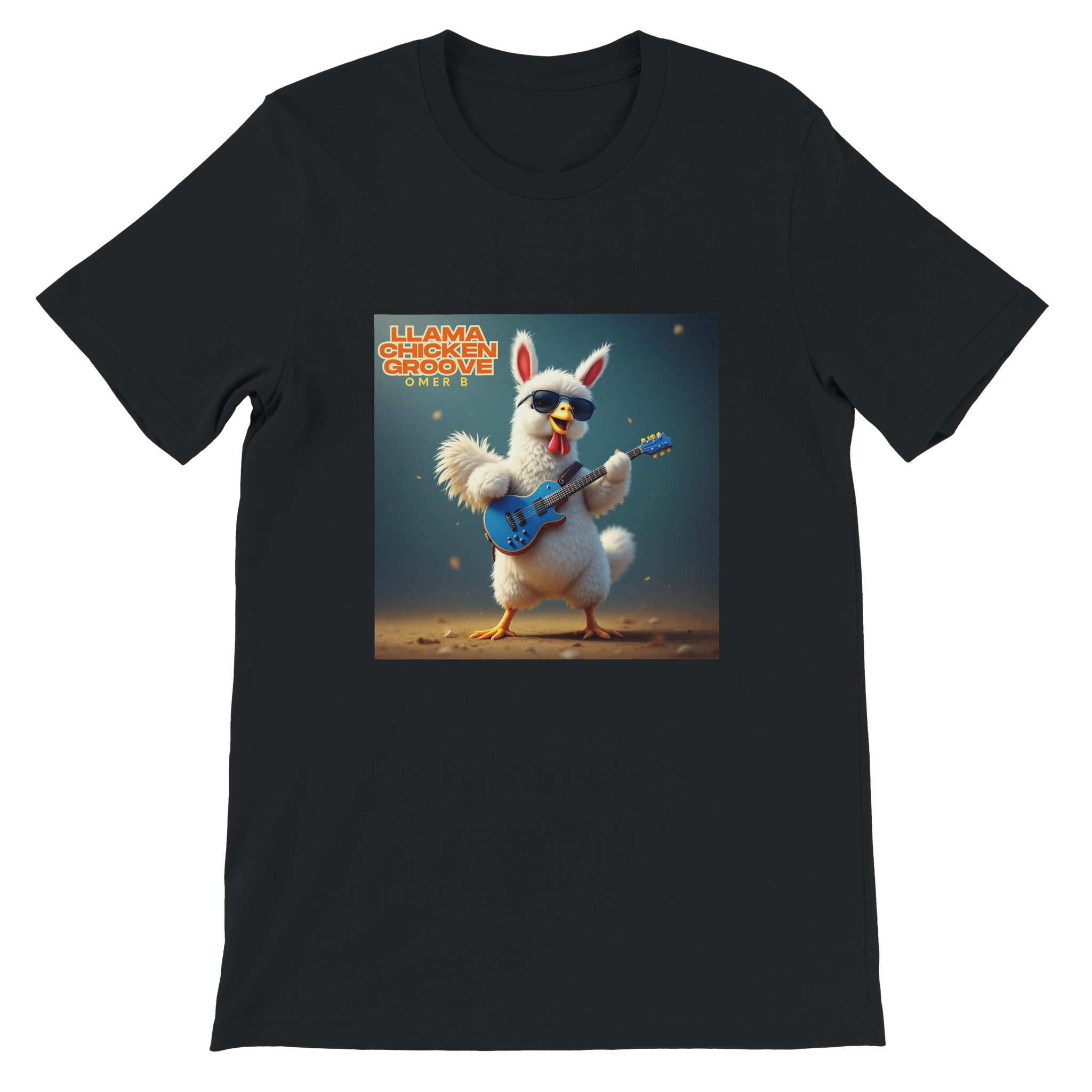 Llama Chicken Groove (feat. Yossi Fine &amp; Oded Kafri) - Unisex T-Shirt