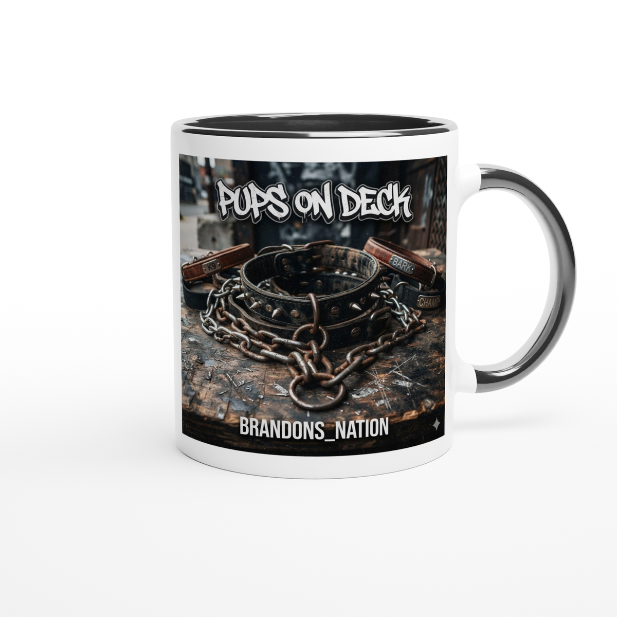 PUPS ON DECK - Ceramic Mug