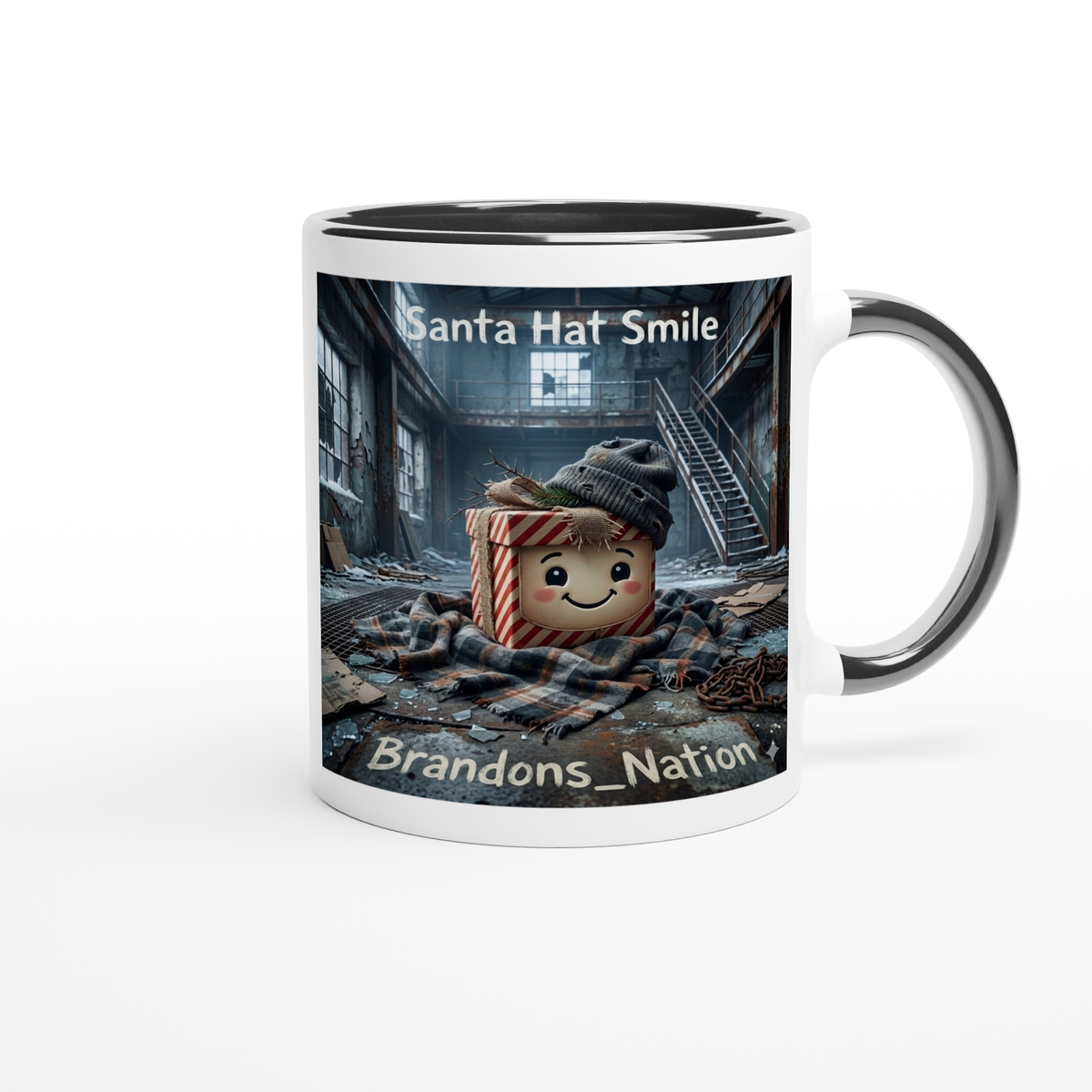 Santa Hat Smile - Ceramic Mug