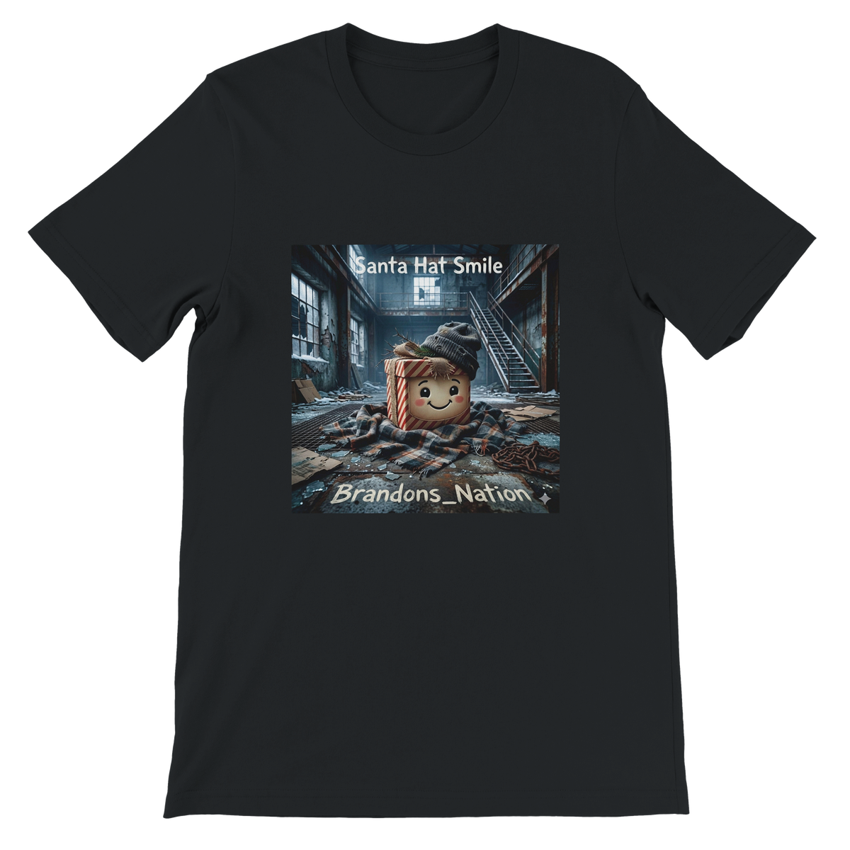 Santa Hat Smile - Unisex T-Shirt