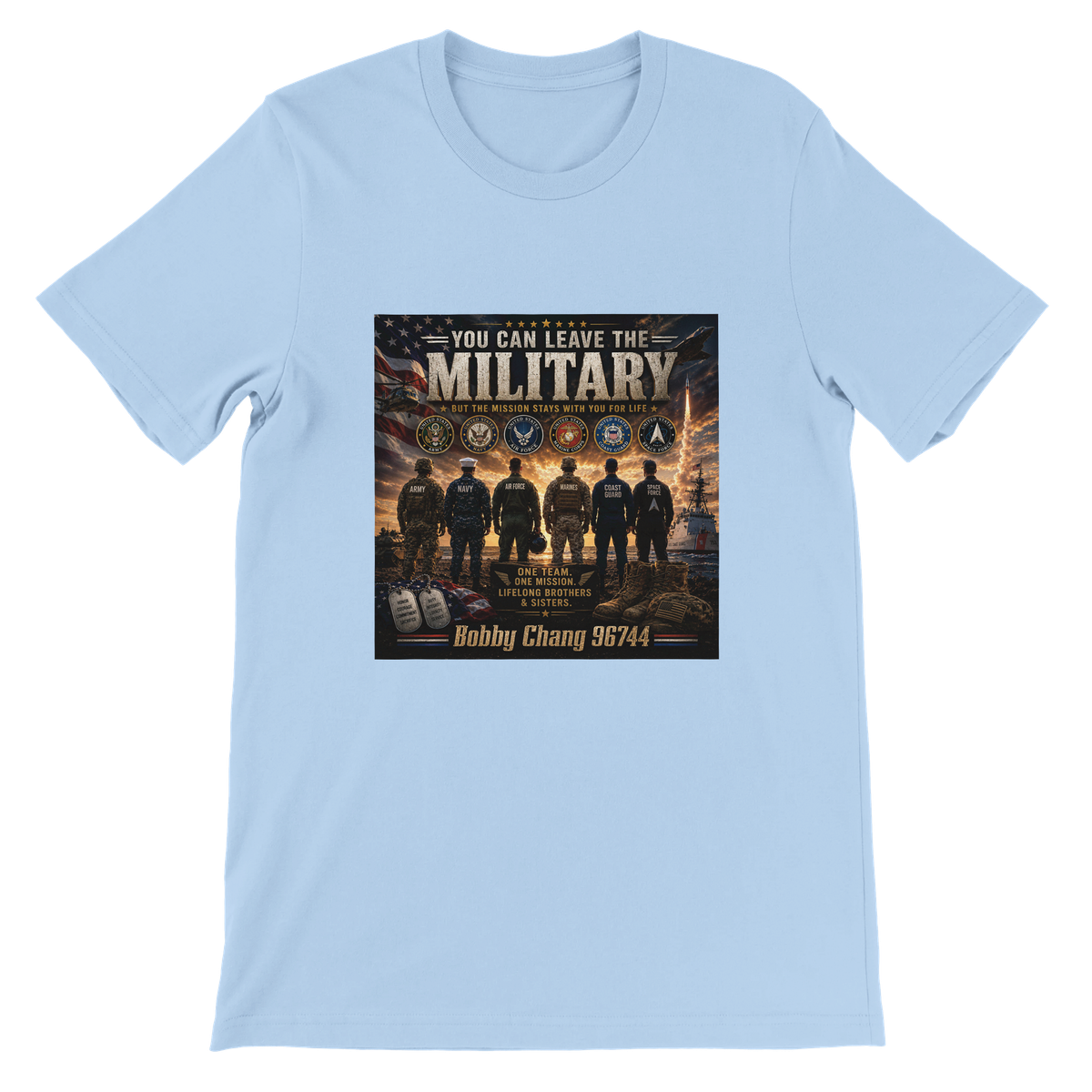 You Can Leave The Military - Unisex T-Shirt