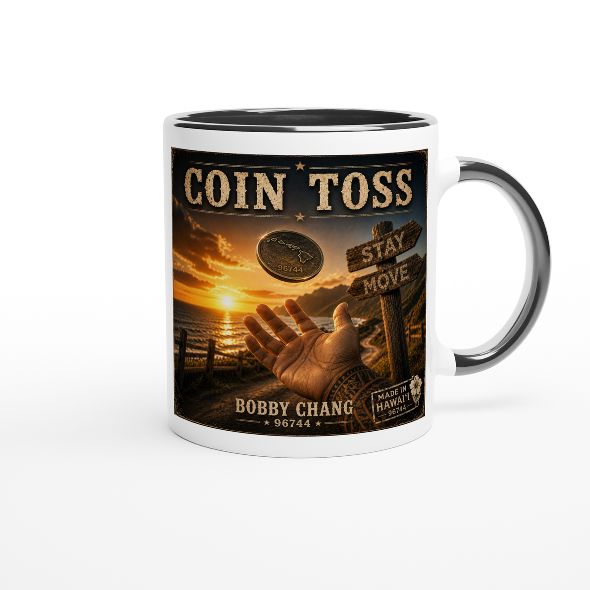 Coin Toss - Ceramic Mug