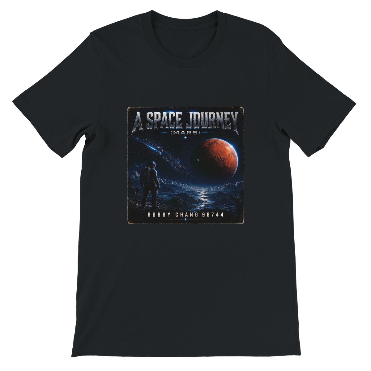 A Space Journey to Mars - Unisex T-Shirt
