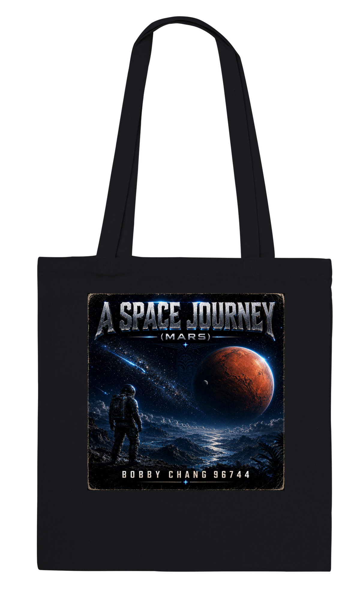 A Space Journey to Mars - Tote bag