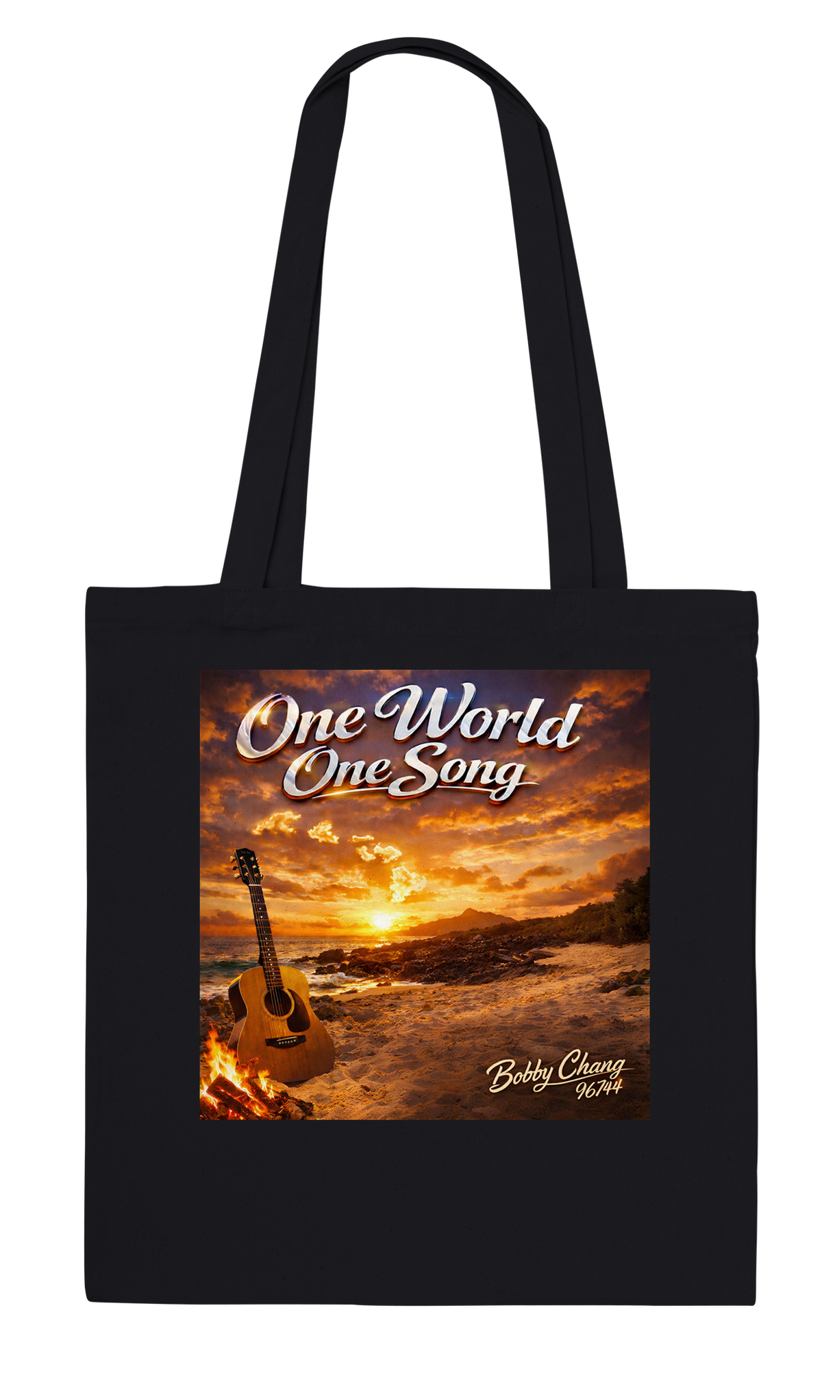 One World One Song - Tote bag