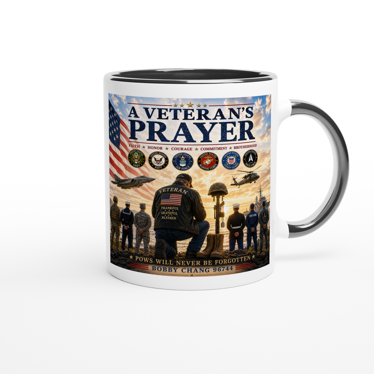 A Veteran's Prayer - Ceramic Mug