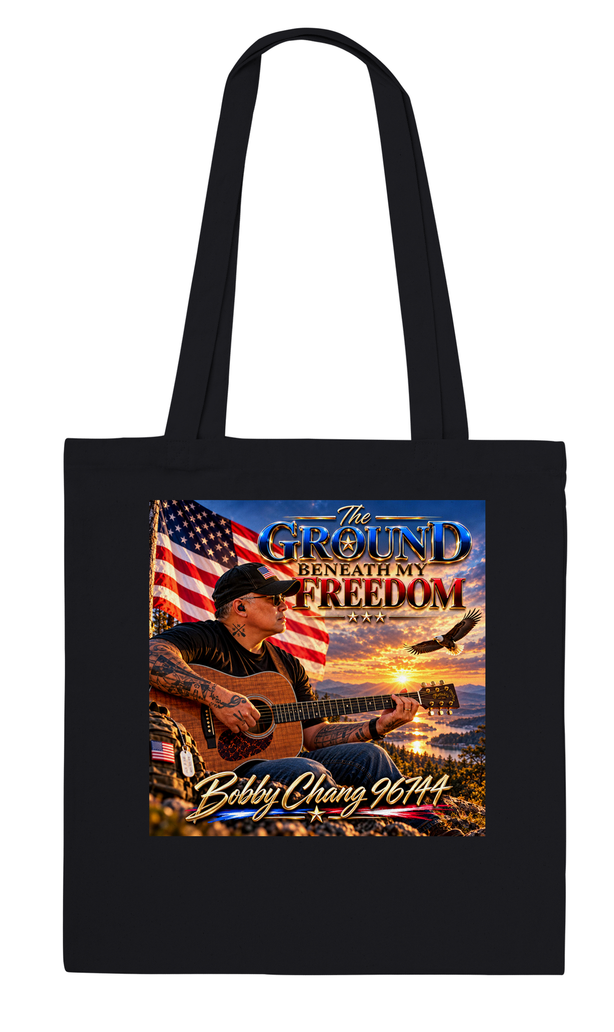 The Ground Beneath My Freedom - Tote bag