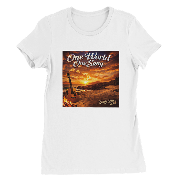 One World One Song - Women’s Cut T-Shirt