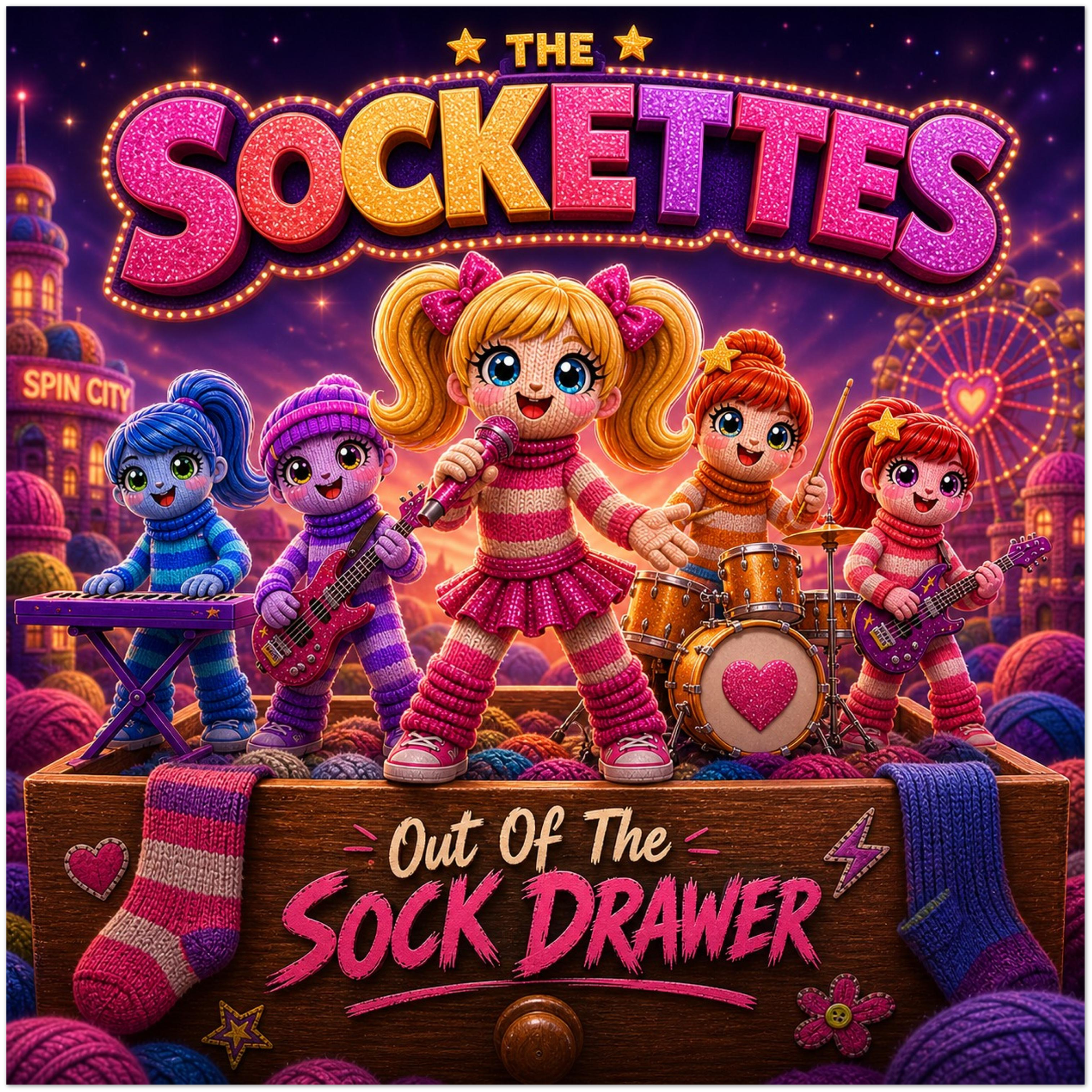 Out Of The Sock Drawer - Fine Art Poster