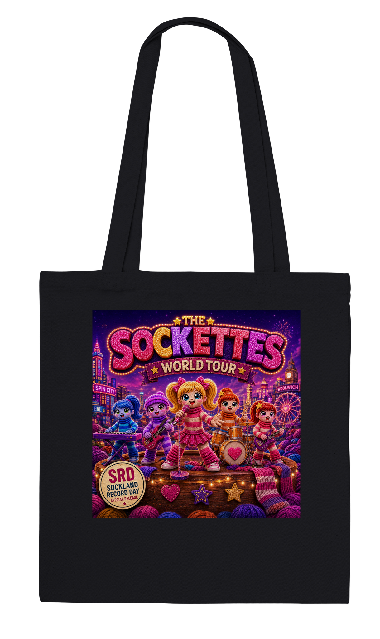 THE SOCKETTES WORLD TOUR - Tote bag
