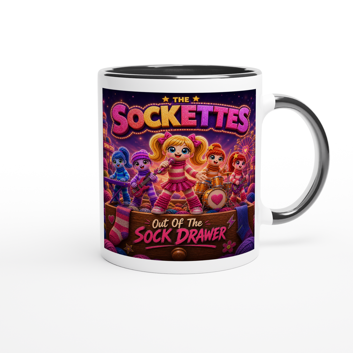 Out Of The Sock Drawer - Ceramic Mug