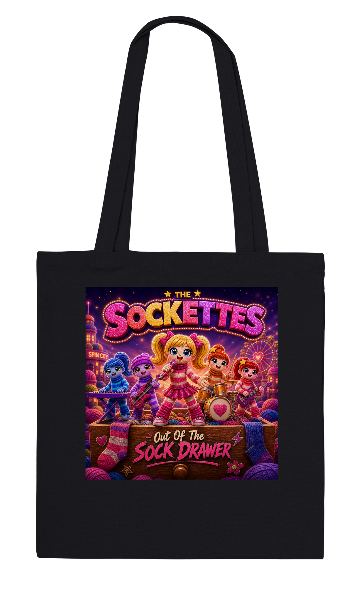 Out Of The Sock Drawer - Tote bag
