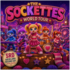 THE SOCKETTES WORLD TOUR - Fine Art Poster