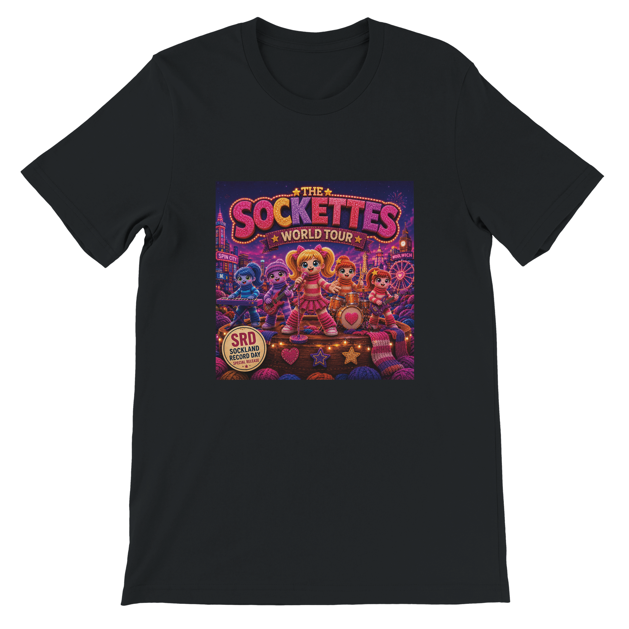 THE SOCKETTES WORLD TOUR - Unisex T-Shirt