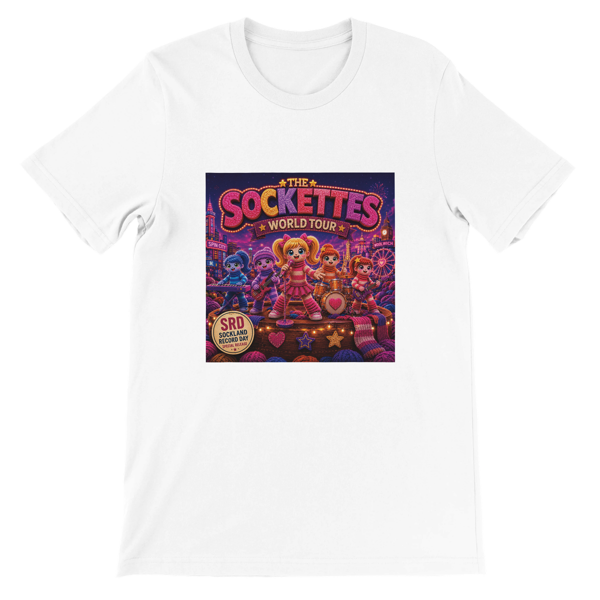 THE SOCKETTES WORLD TOUR - Unisex T-Shirt