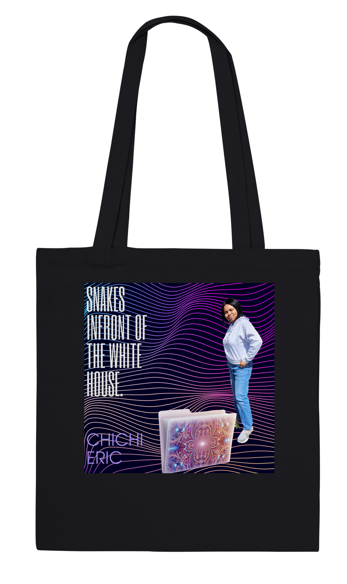 Snakes Infront Of The White House. - Tote bag