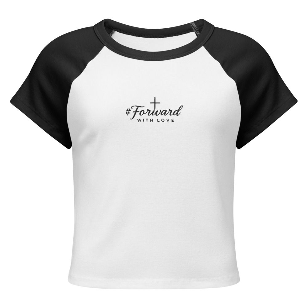 Women's Micro Rib Raglan Baby Tee | Bella + Canvas 1201
