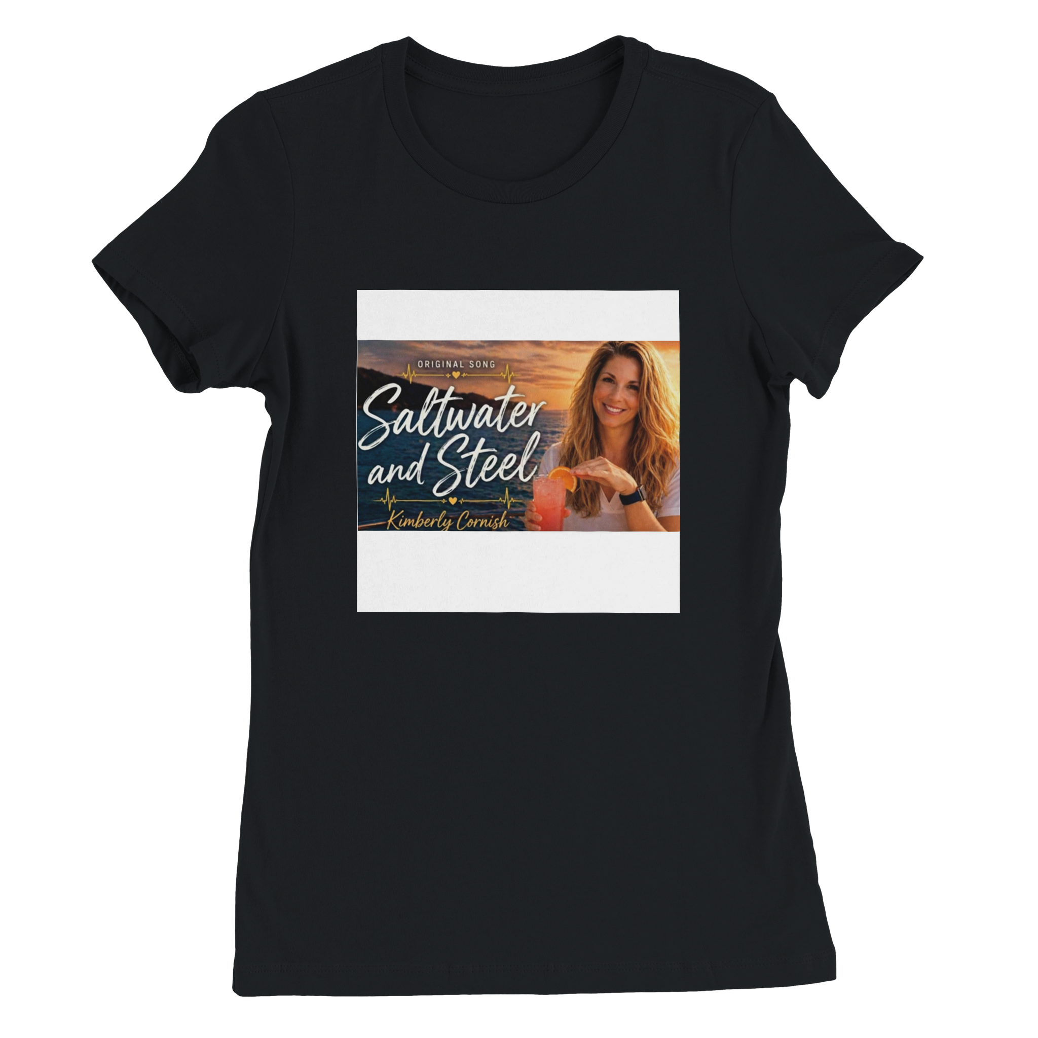 Saltwater and Steel - Women&rsquo;s Cut T-Shirt