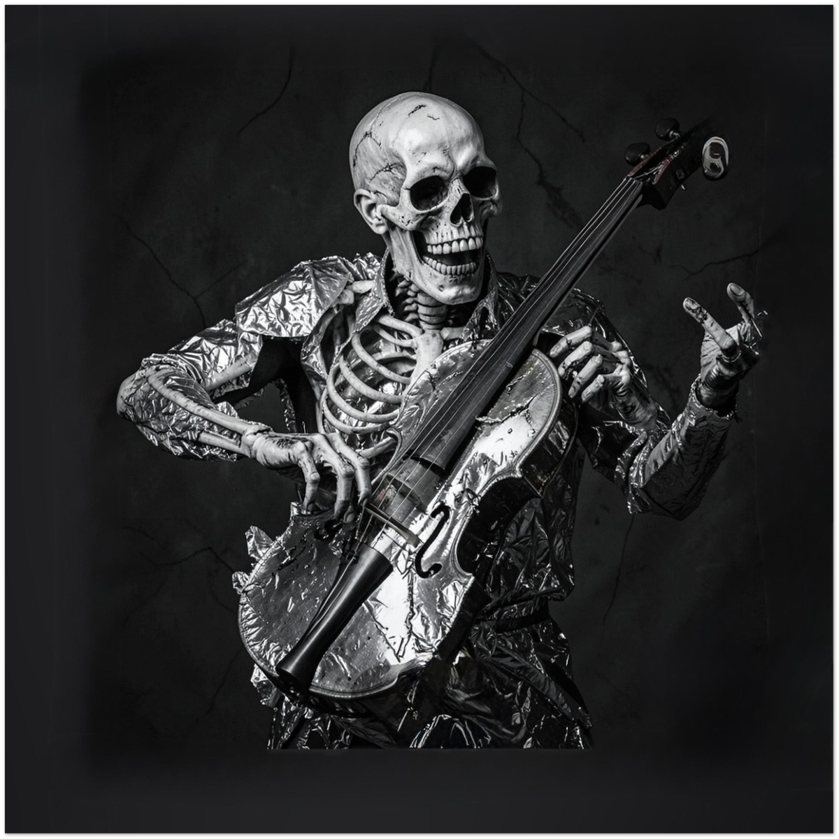 Violent violin - Fine Art Poster