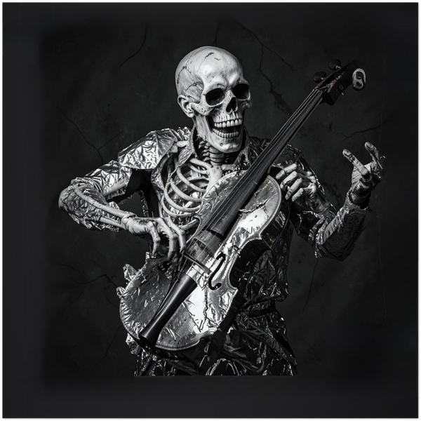 Violent violin - Fine Art Poster