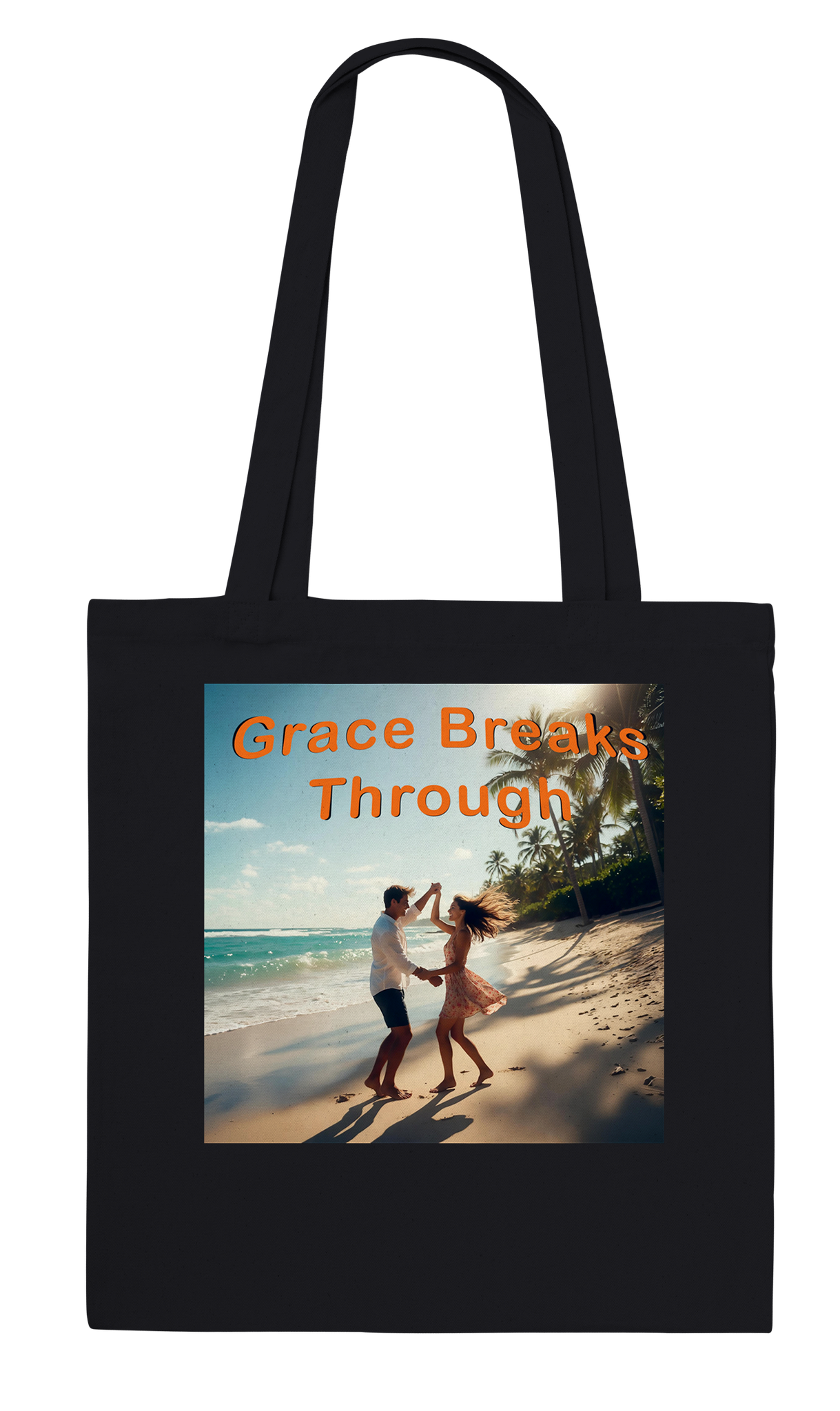 Grace Breaks Through - Tote bag