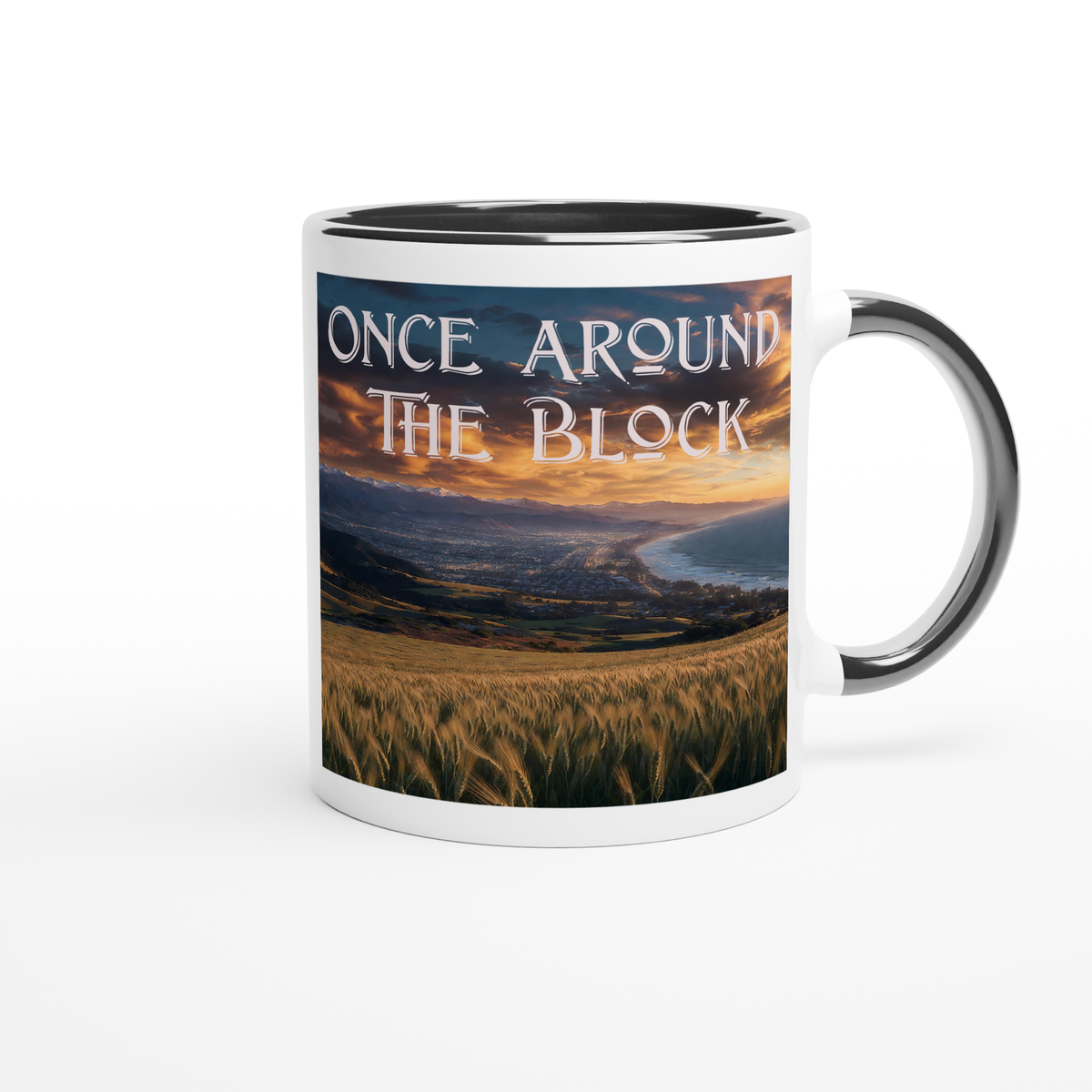 Once Around The Block - Ceramic Mug
