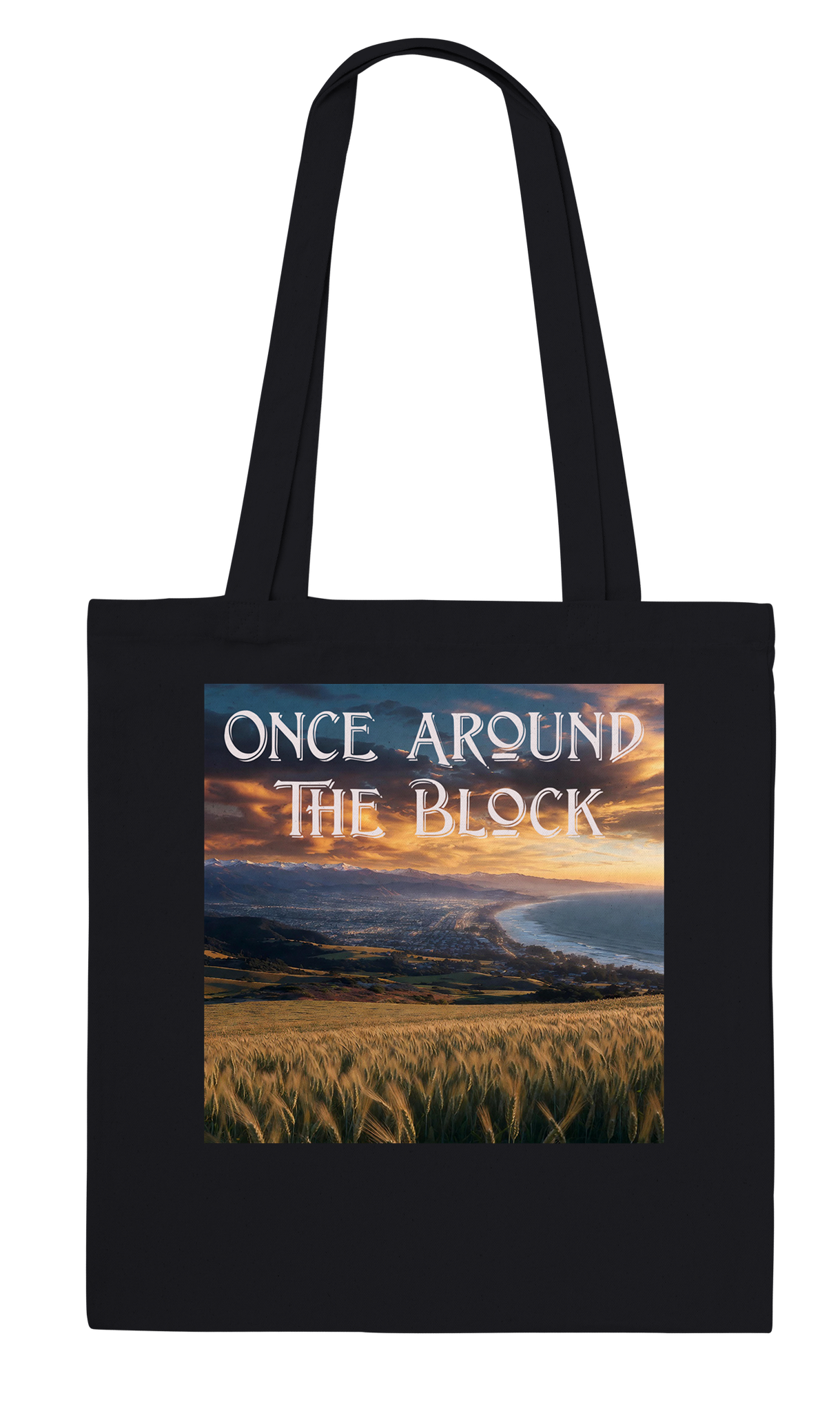 Once Around The Block - Tote bag