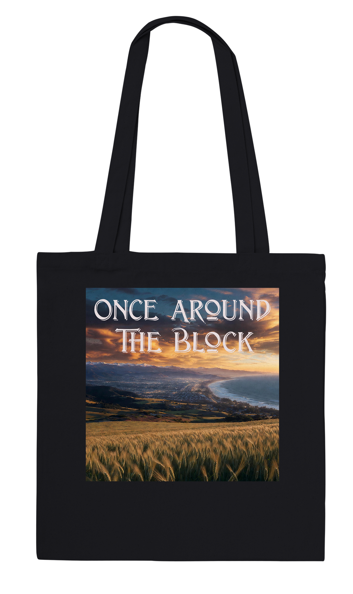 Once Around The Block - Tote bag