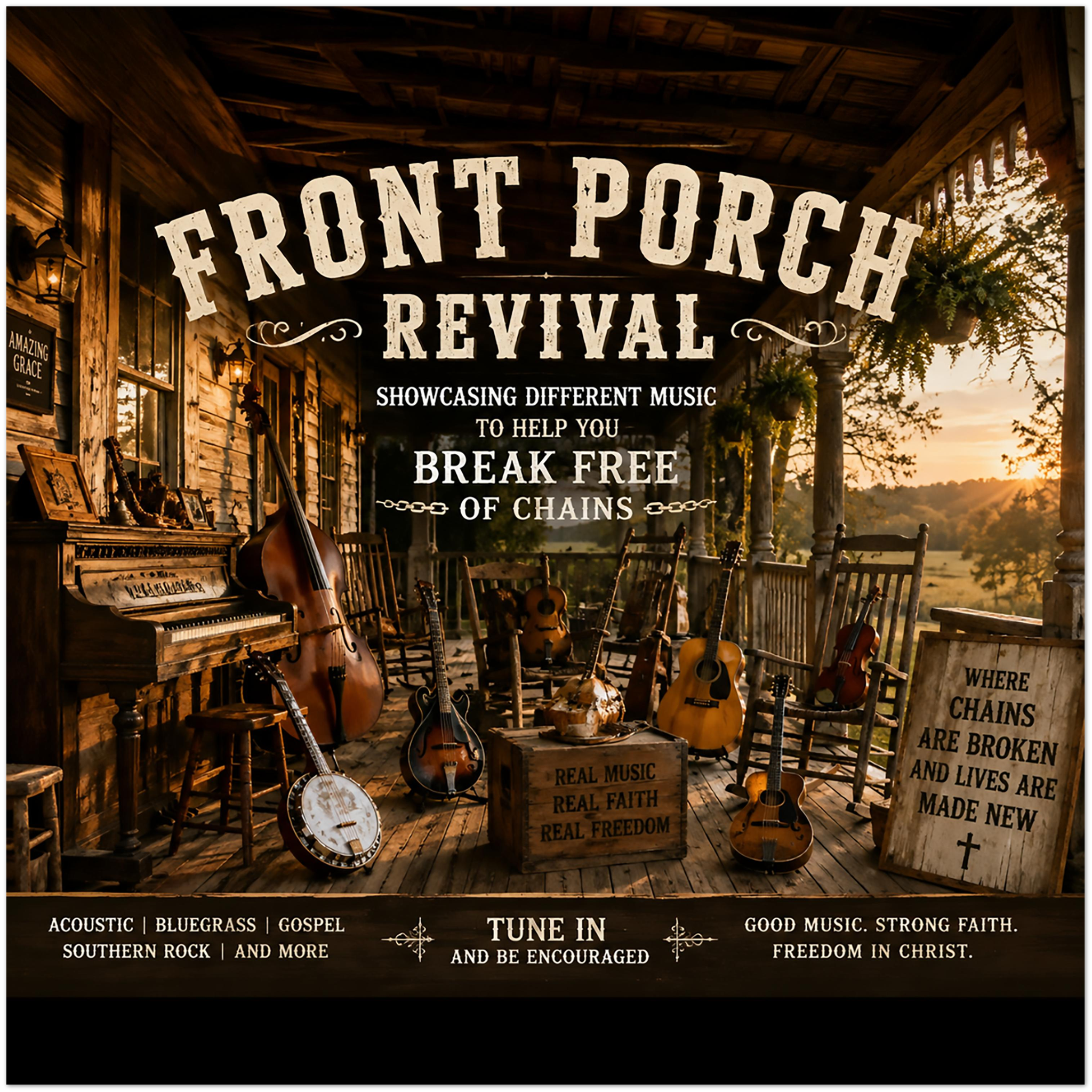 Front Porch Revival - Fine Art Poster