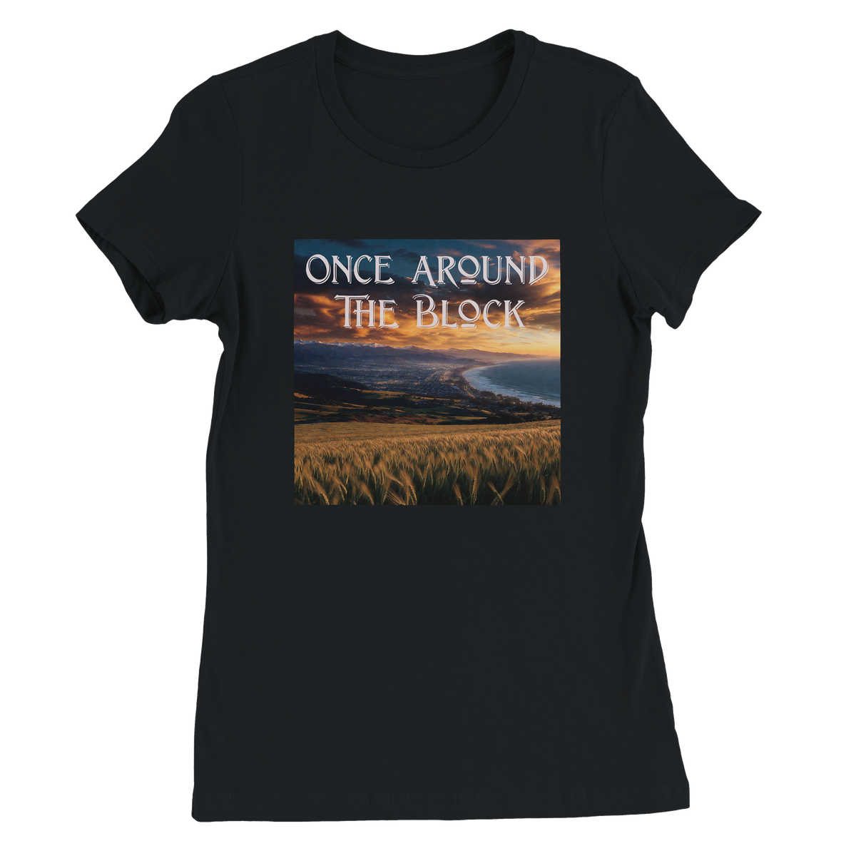 Once Around The Block - Women’s Cut T-Shirt