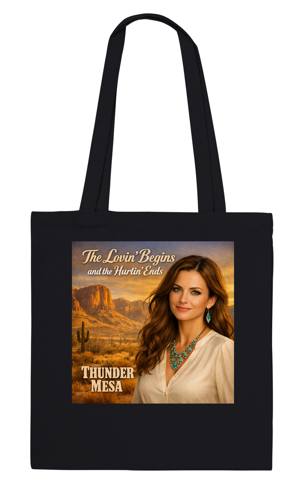 The lovin' begins and the hurtin' ends - Tote bag