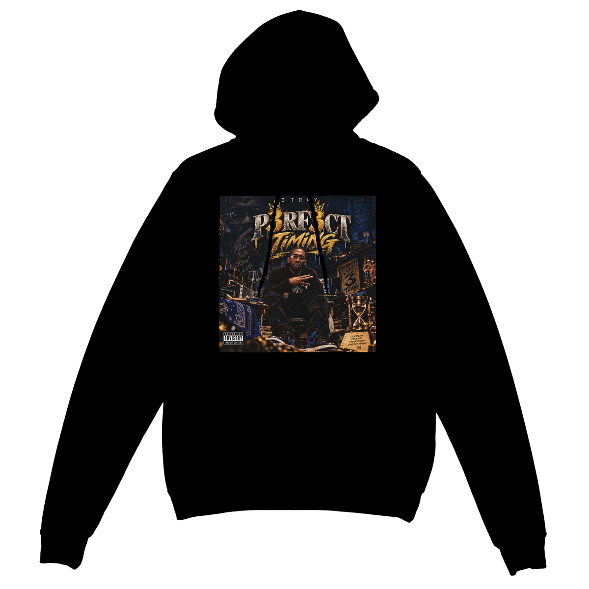 Perfect Timing (feat. Arkansawd Off Productions) - Classic Unisex Pullover Hoodie