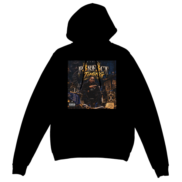 Perfect Timing (feat. Arkansawd Off Productions) - Classic Unisex Pullover Hoodie