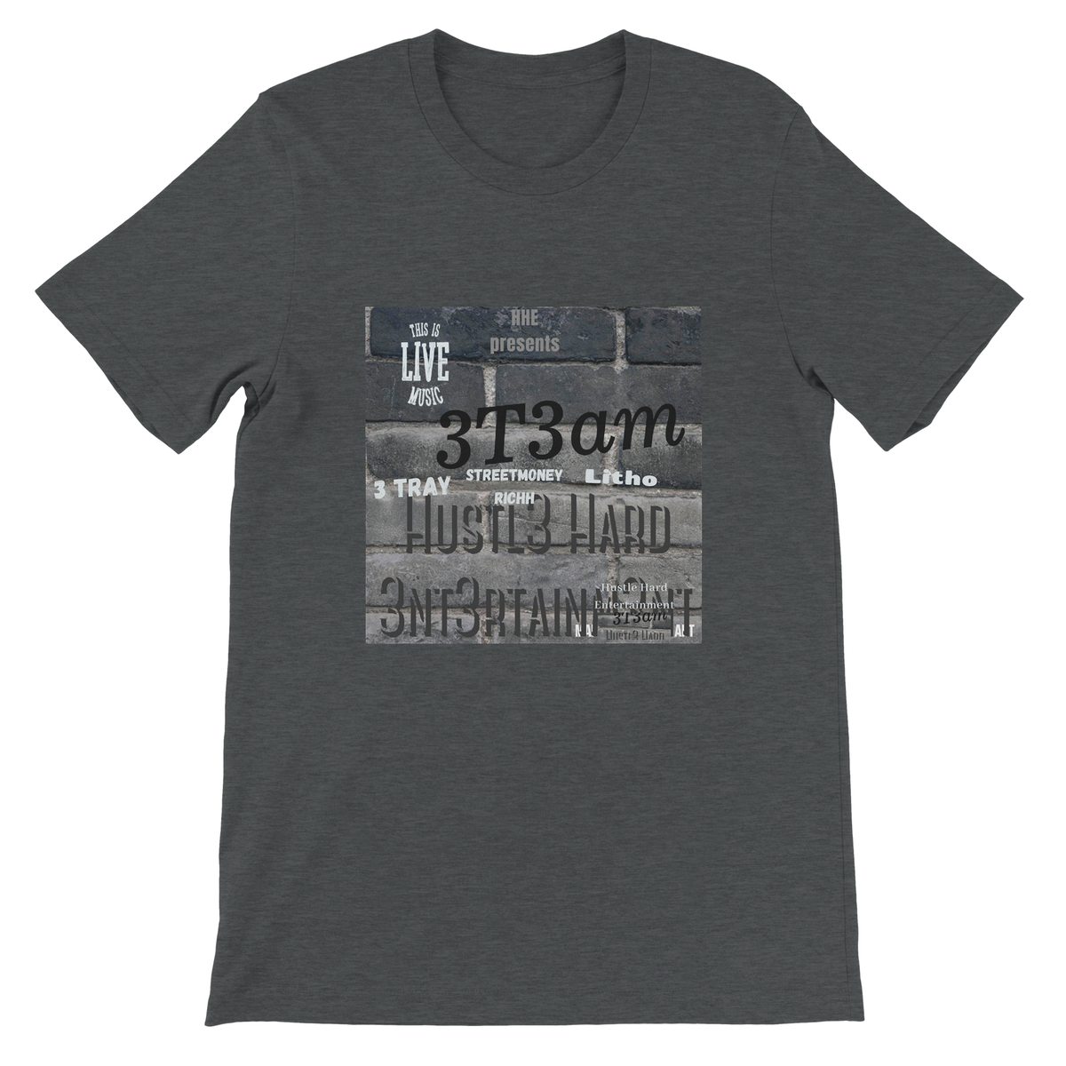3T3am (feat. Litho & Streetmoney Richh) - Unisex T-Shirt