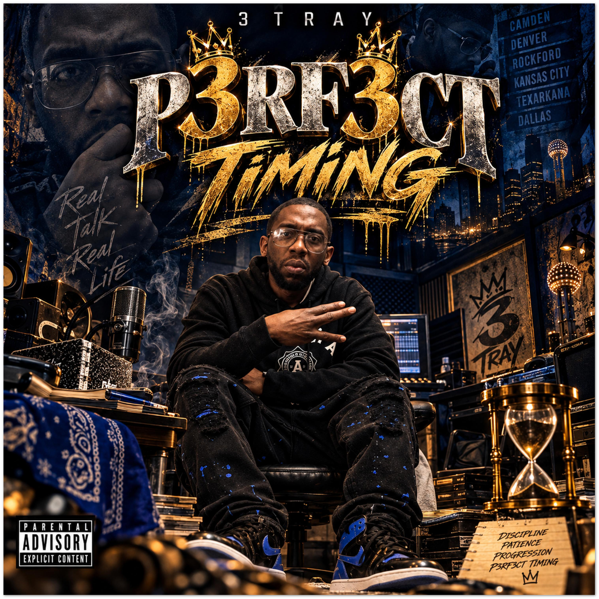 Perfect Timing (feat. Arkansawd Off Productions) - Fine Art Poster