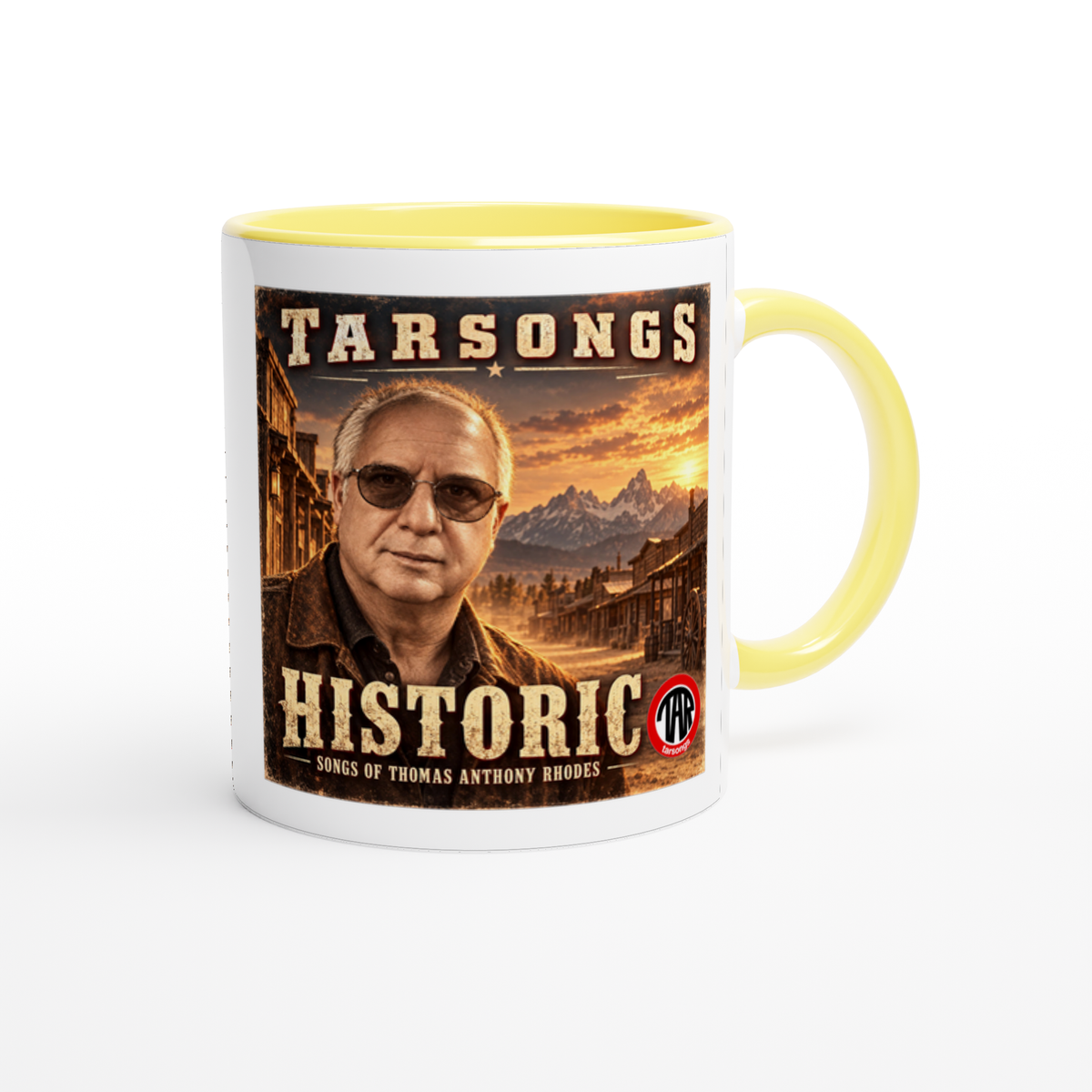 Historic Songs Of Thomas Anthony Rhodes - Ceramic Mug