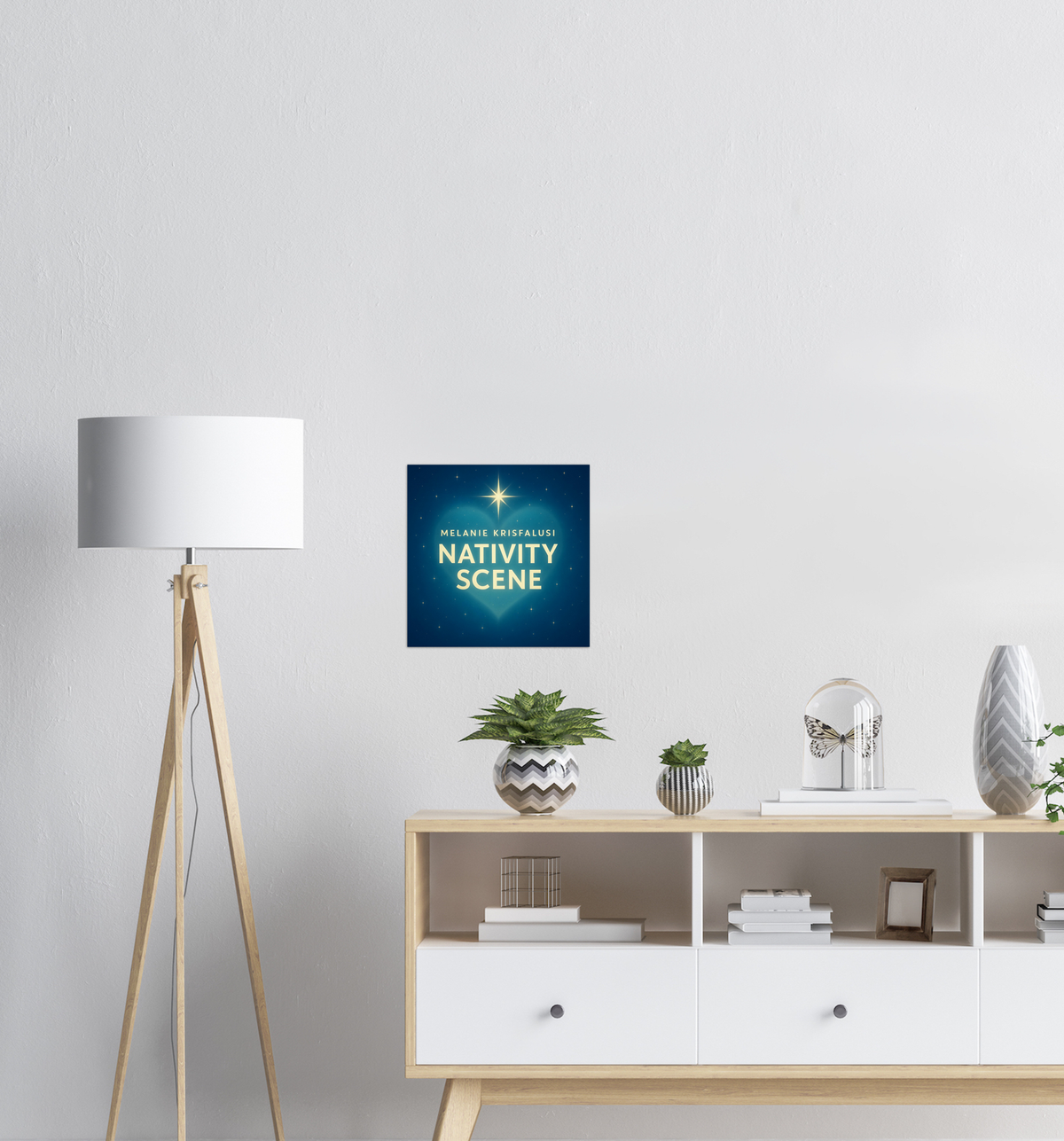 NATIVITY SCENE - Fine Art Poster