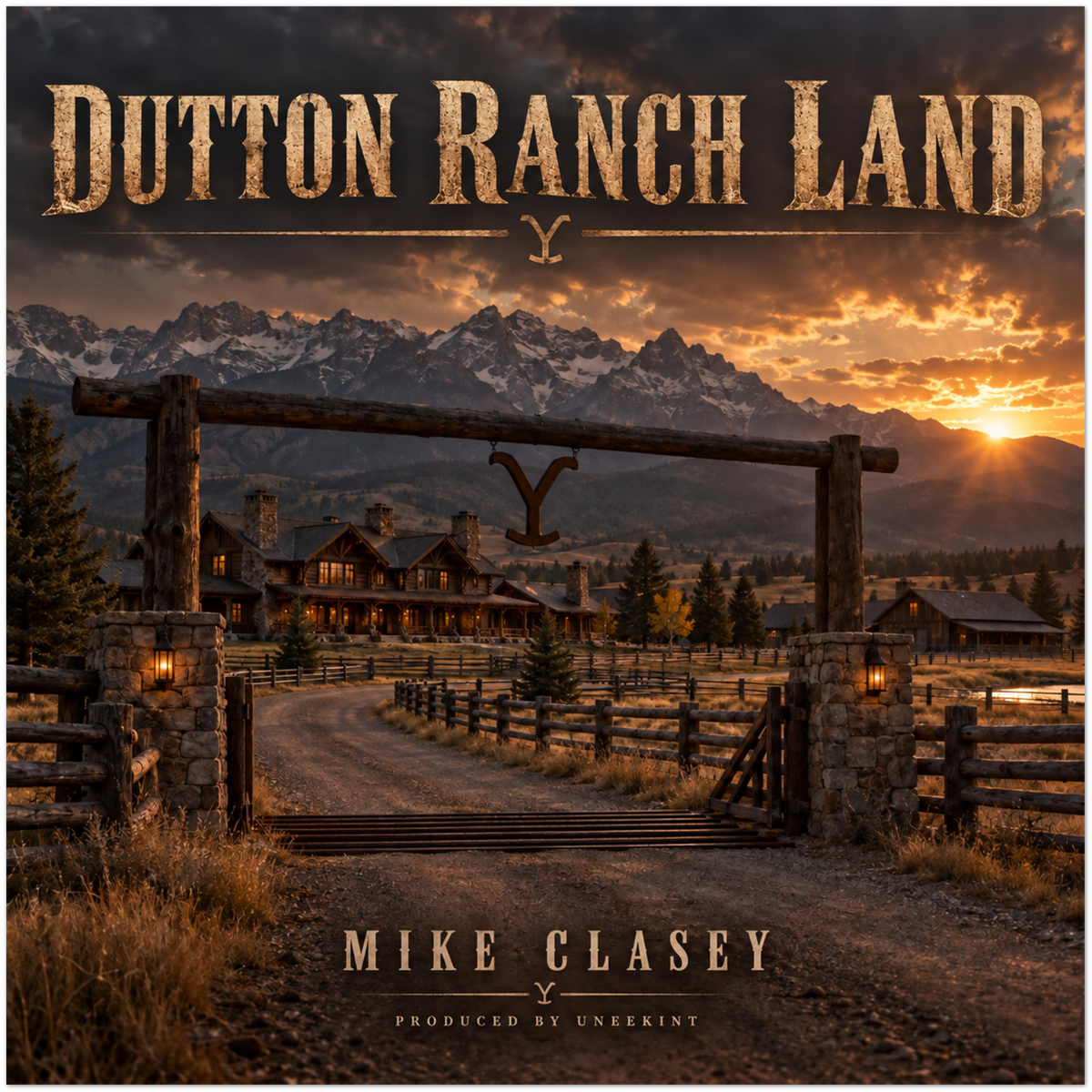 Dutton Ranch Land - Fine Art Poster