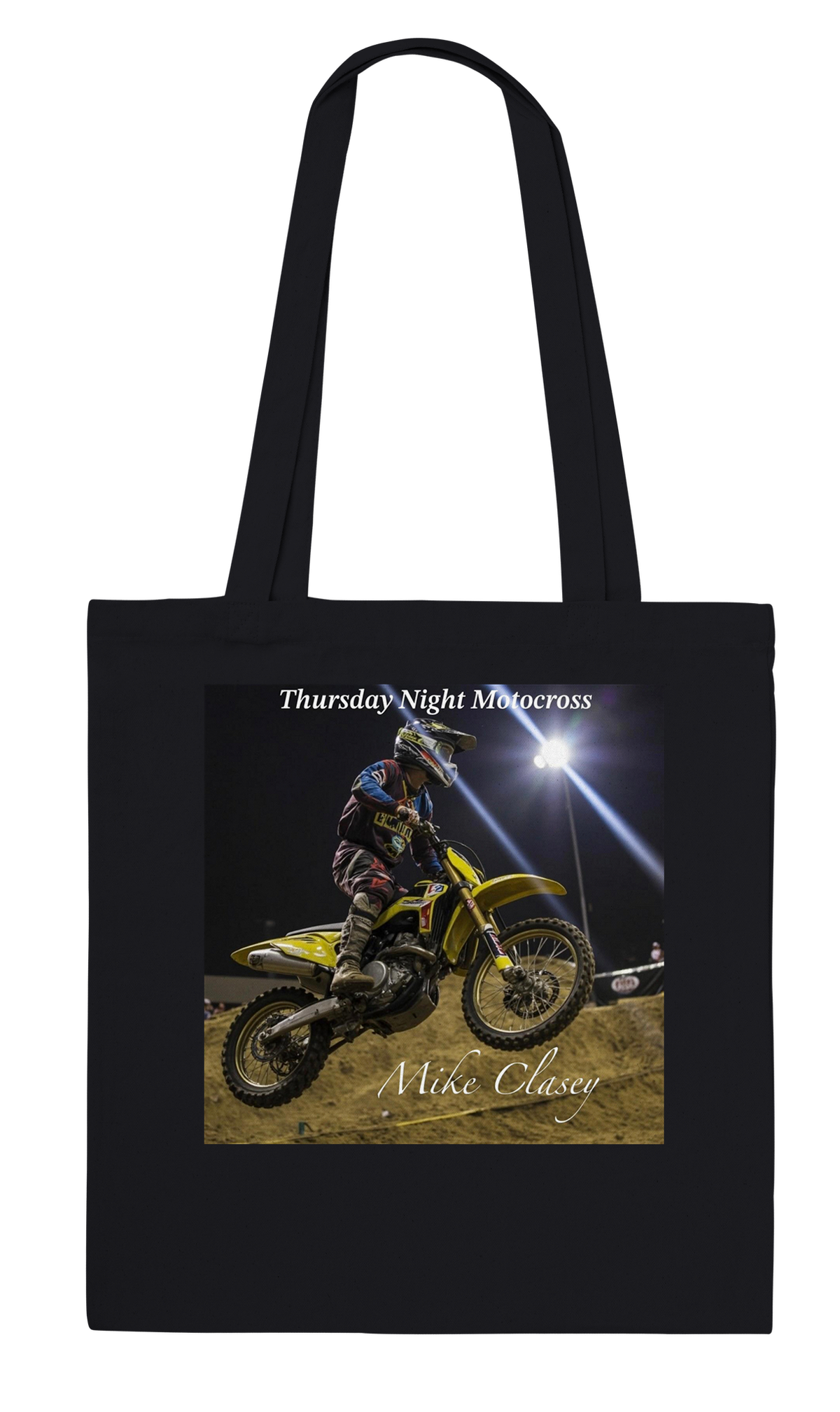 Thursday Night Motocross - Tote bag