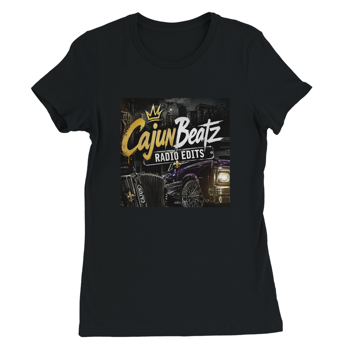 Cajun Beatz Radio Edits Only (part 1) - Women’s Cut T-Shirt