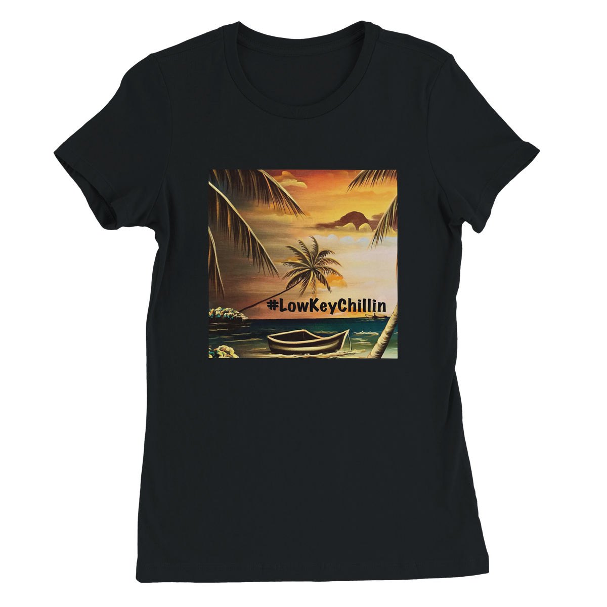 #LowKeyChiilin - Women’s Cut T-Shirt