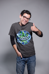 Canna Space T-Shirt - Blue Orbit Edition